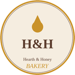 Hearth & Honey Bakery badge logo